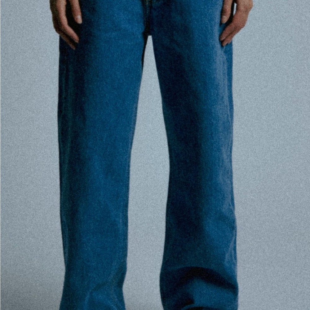 Uncle Studios Raw Indigo Baggy Jeans Size 26